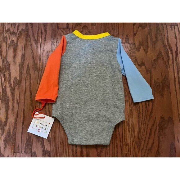 Christian Robinson Baby Onesie Dinosaurs NEW - Picture 2 of 2